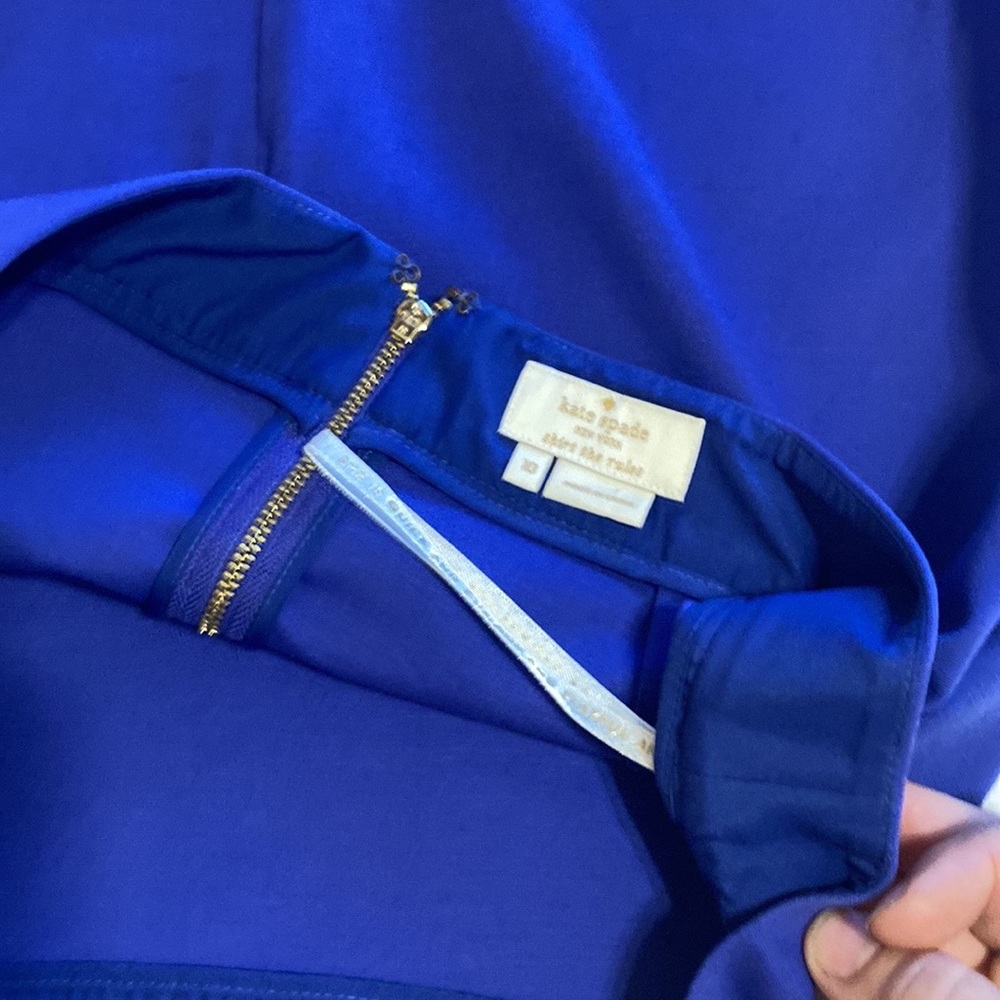 kate spade Royal Blue Pencil Skirt - Picture 7 of 9
